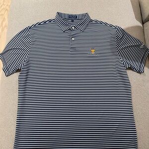 Peter Millar Crown Crafted Men’s Polo - Quail Hollow Presidents Cup Logo -Size L